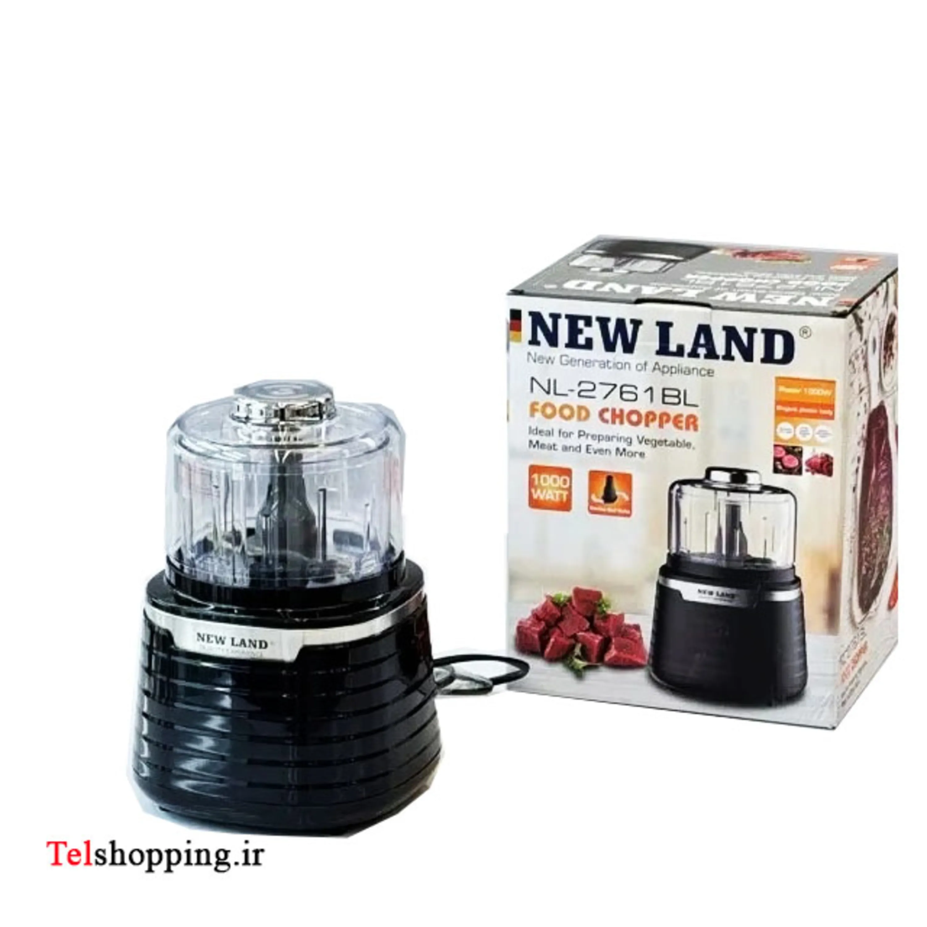 خردکن یک دو سه برند نیولند تحت لیسانس آلمان NEWLANDمدل 2761